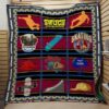 I Love Skateboarding Quilt Blanket  Quilt